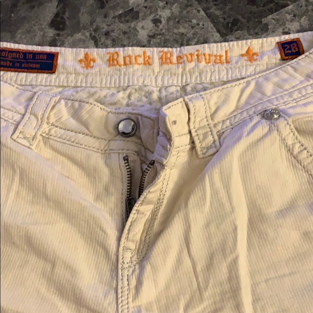 Rock Revival Khaki capris